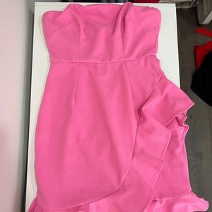 Hot Pink Mini Dress Size XS